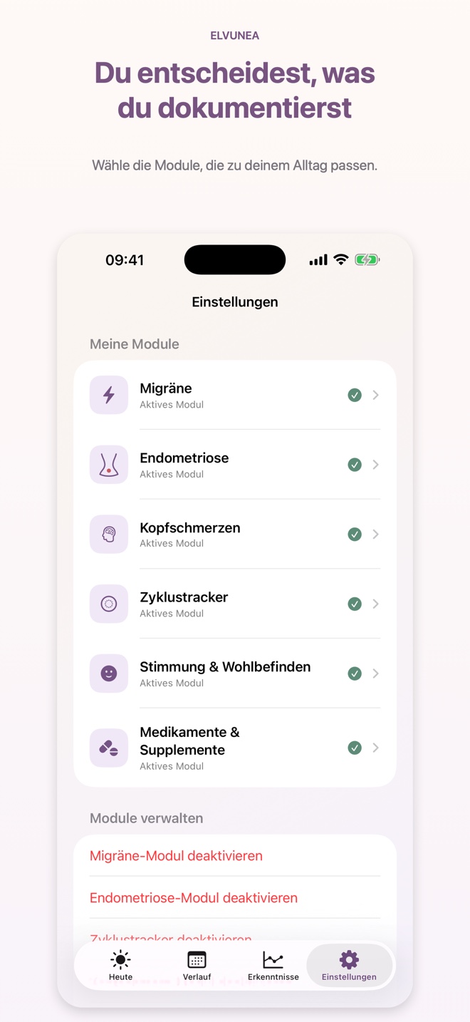 Module passend auswählen